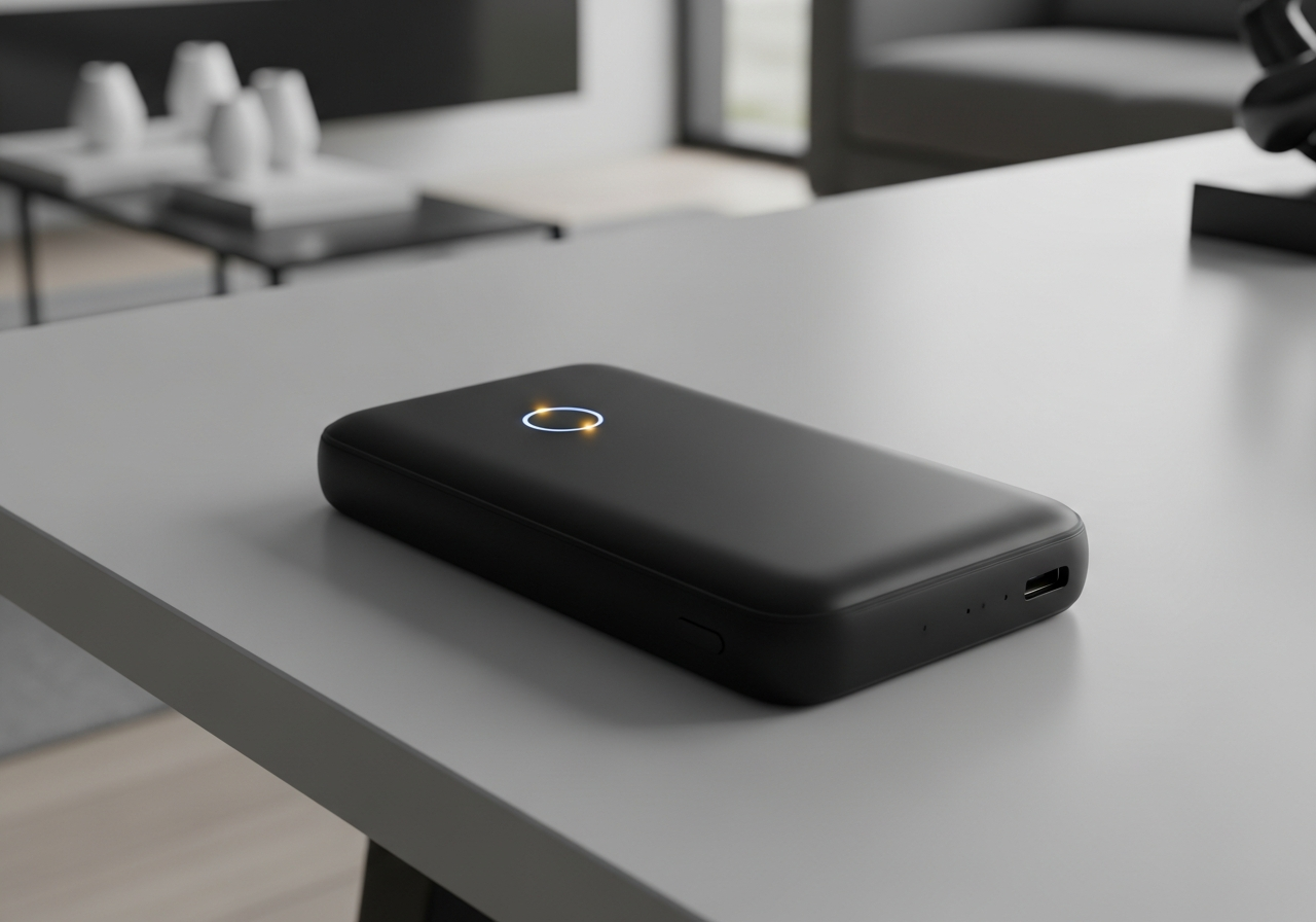 Two smartphones, one black & one white, placed on a white surface, showcasing modern design.